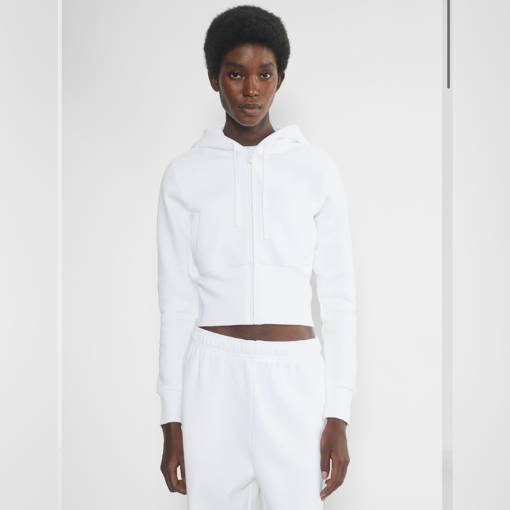Aritzia White Hoodie